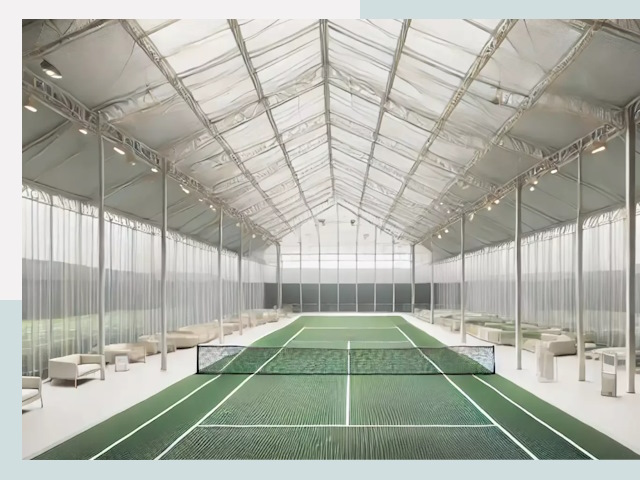 Строительство теннисных кортов в Соликамске