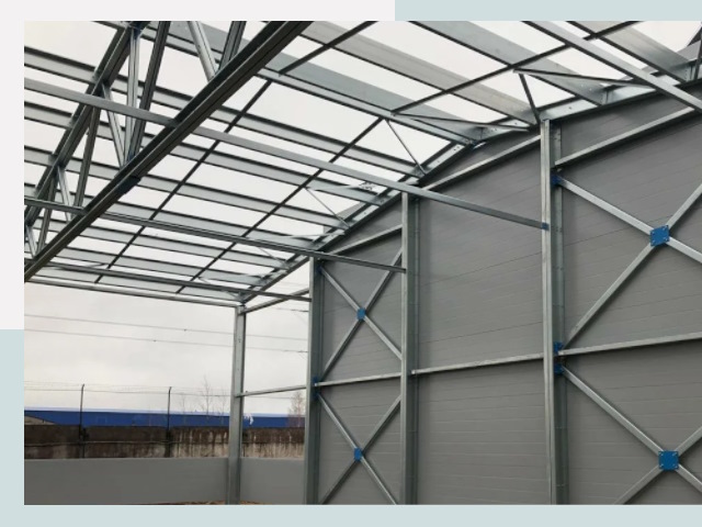 Каркасные ангары от СтальСтрой-Слк по цене от 618 руб.