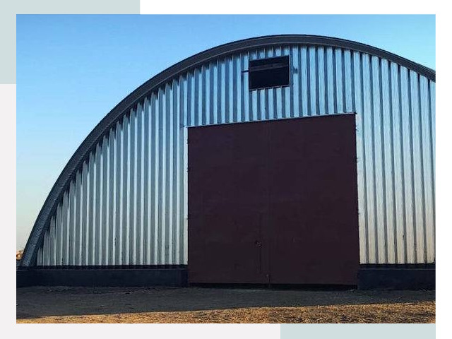 Бескаркасные ангары в Соликамске