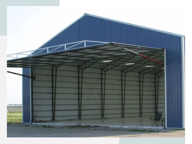 Прямо стенные ангары в Соликамске