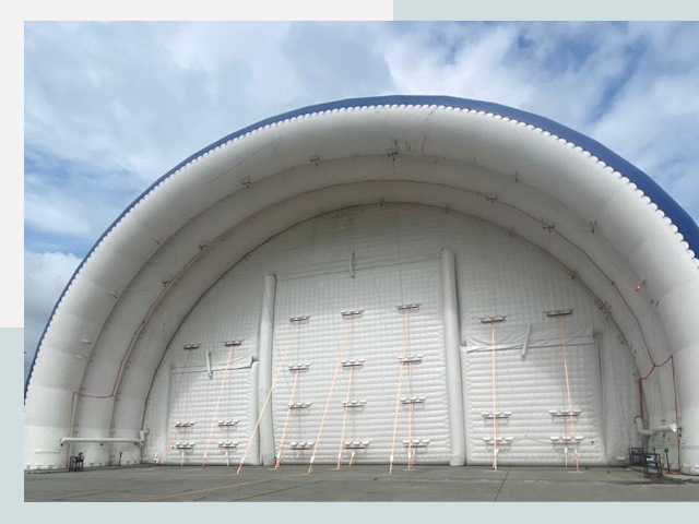 Пневмокаркасные ангары от СтальСтрой-Слк по цене от 618 руб.