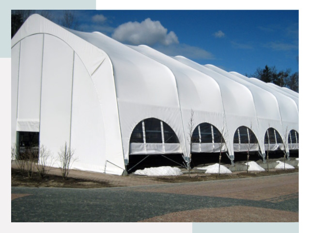 Каркасно-тентовые сооружения в Соликамске