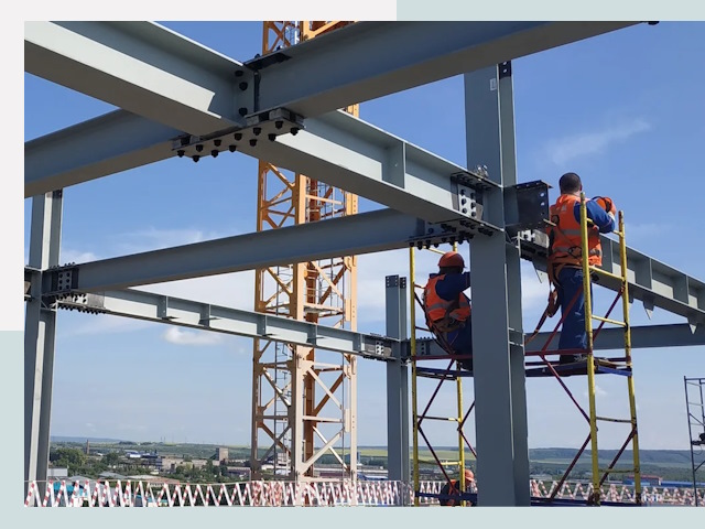 Монтаж металлоконструкций в Соликамске