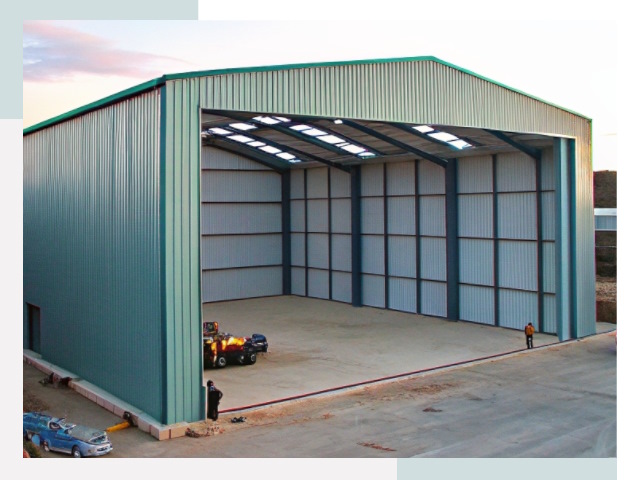 Строительство ангаров в Соликамске