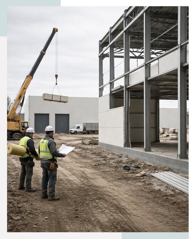 Строительство холодильных складов в Соликамске от 46373 р. - СтальСтрой-Слк
