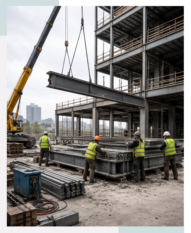 Строительство торгово-офисных зданий в Соликамске от 46373 р.| СтальСтрой-Слк