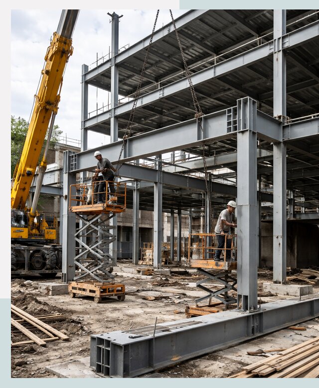 Строительство торгово-офисных зданий под ключ в Соликамске